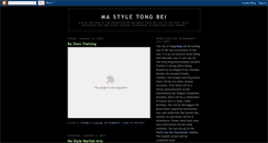 Desktop Screenshot of mastyletongbei.blogspot.com