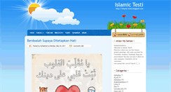 Desktop Screenshot of islamic-testi.blogspot.com