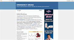 Desktop Screenshot of emergencydrugs.blogspot.com