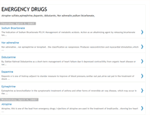 Tablet Screenshot of emergencydrugs.blogspot.com