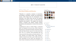 Desktop Screenshot of bsyadav-mythoughts.blogspot.com