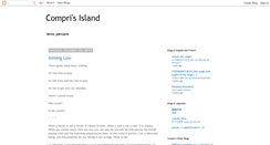 Desktop Screenshot of comprisisland.blogspot.com