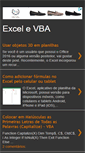 Mobile Screenshot of dicasdeexcelevba.blogspot.com