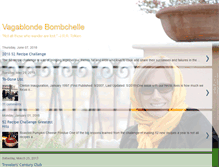 Tablet Screenshot of blondebombchelle.blogspot.com