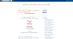 Desktop Screenshot of enjoyonlinelivesoccer.blogspot.com