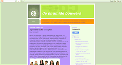 Desktop Screenshot of depiramidebouwers.blogspot.com