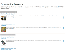 Tablet Screenshot of depiramidebouwers.blogspot.com