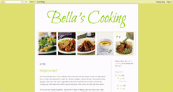 Desktop Screenshot of bellascooking.blogspot.com