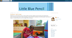 Desktop Screenshot of littlebluepencil.blogspot.com