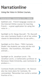 Mobile Screenshot of narrationline.blogspot.com