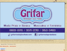 Tablet Screenshot of grifarmodapraia.blogspot.com