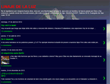 Tablet Screenshot of linajedelaluz.blogspot.com