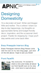 Mobile Screenshot of designingdomesticity.blogspot.com