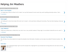 Tablet Screenshot of loveforjimweathers.blogspot.com