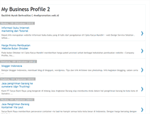 Tablet Screenshot of mybusinessprofile2.blogspot.com