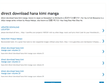 Tablet Screenshot of hanakimi-manga.blogspot.com