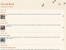 Tablet Screenshot of loandread.blogspot.com