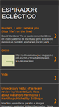 Mobile Screenshot of espiradoreclectico.blogspot.com