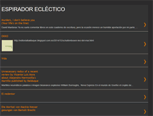 Tablet Screenshot of espiradoreclectico.blogspot.com