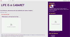 Desktop Screenshot of livinginacabaret.blogspot.com