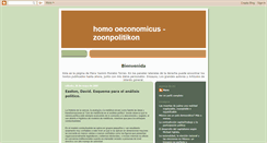 Desktop Screenshot of homo-oeconomicus-zoonpolitikon.blogspot.com