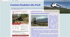 Desktop Screenshot of comitatopendolarialtofriuli.blogspot.com