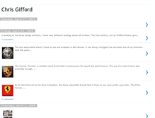 Tablet Screenshot of chrisgifford.blogspot.com