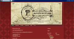 Desktop Screenshot of libertycityacupuncture.blogspot.com