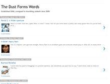 Tablet Screenshot of amongthedust.blogspot.com