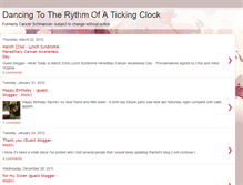 Tablet Screenshot of cancer-schmancer.blogspot.com