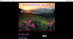 Desktop Screenshot of palavraspositivas10.blogspot.com