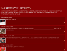Tablet Screenshot of el-secreto-de-las-runas.blogspot.com