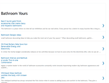Tablet Screenshot of bathroomyours.blogspot.com