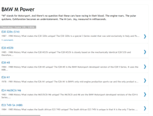 Tablet Screenshot of bmwmpower.blogspot.com