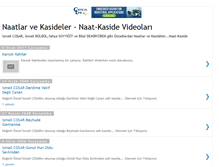 Tablet Screenshot of naatlar-kasideler.blogspot.com