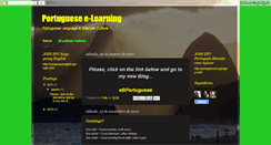 Desktop Screenshot of portugueseelearning.blogspot.com