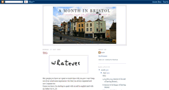 Desktop Screenshot of monthinbristol.blogspot.com