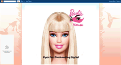 Desktop Screenshot of barbielenshouse.blogspot.com