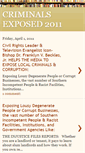 Mobile Screenshot of exposingcriminals.blogspot.com
