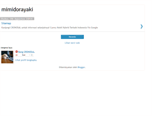 Tablet Screenshot of mimidorayaki.blogspot.com