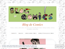 Tablet Screenshot of blogdecomics.blogspot.com