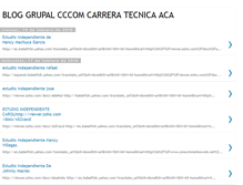 Tablet Screenshot of bloggrupalcccomaca.blogspot.com