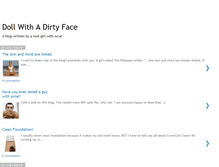 Tablet Screenshot of dollwithadirtyface.blogspot.com