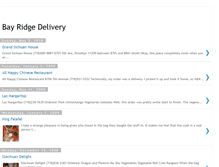 Tablet Screenshot of bayridgedelivery.blogspot.com