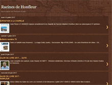 Tablet Screenshot of lesracinesdehonfleur.blogspot.com