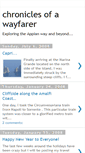Mobile Screenshot of chroniclesofawayfarer.blogspot.com