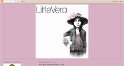 Desktop Screenshot of littlevera.blogspot.com