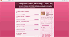 Desktop Screenshot of lisataylordiary.blogspot.com