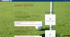 Desktop Screenshot of peppygamesonline.blogspot.com