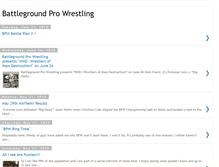 Tablet Screenshot of battlegroundprowrestling.blogspot.com